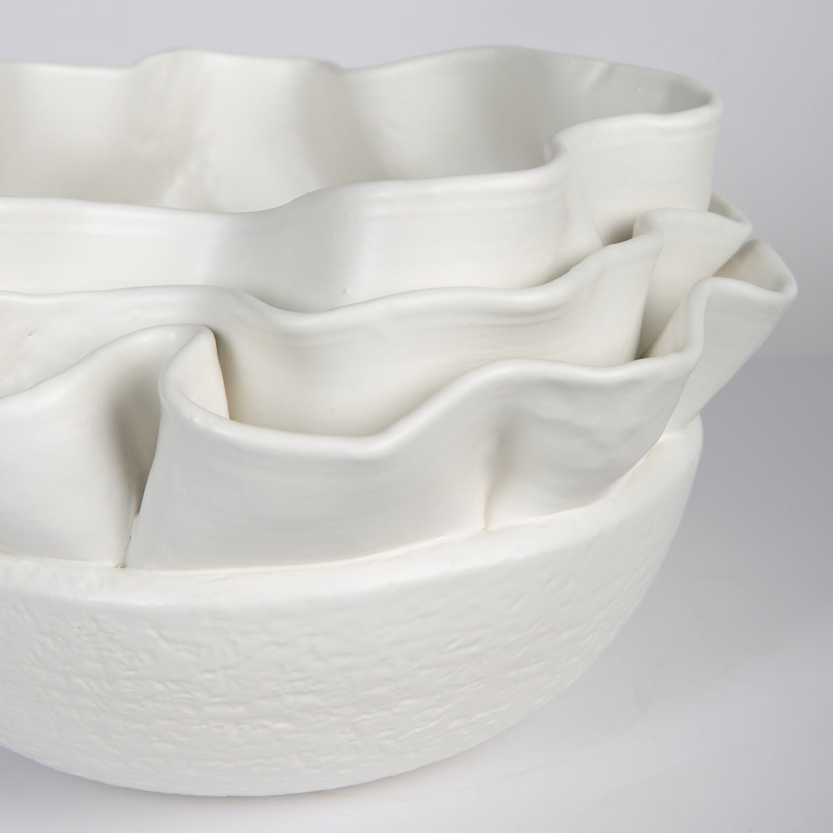 Tri Ribbon Decor Bowl