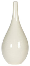 Large White Tear Drop Vase