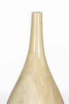 Large Cream Marble Tear Drop Vase