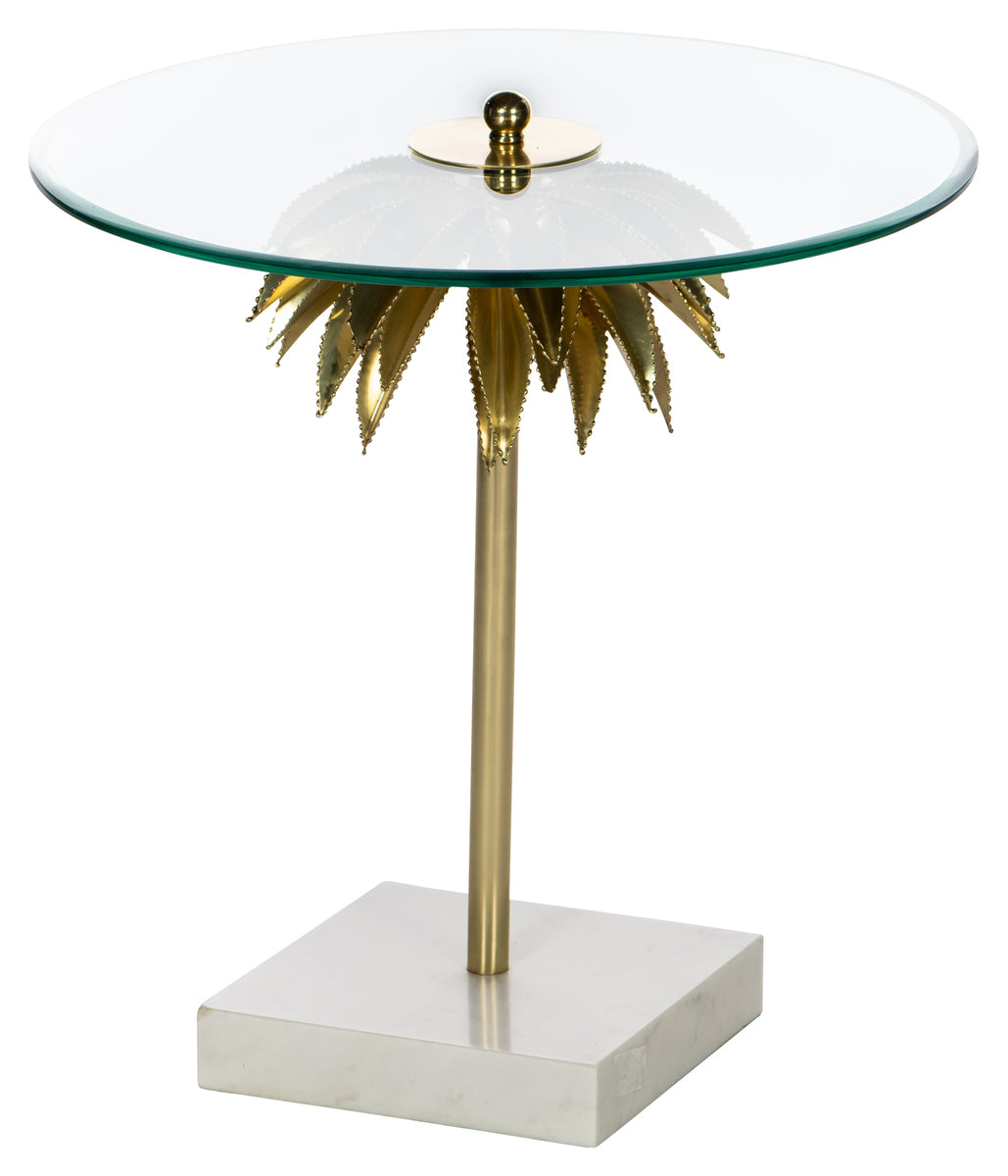 Palm Tree Side Table