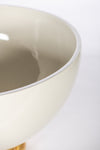 White Bowl On Gold Base