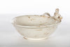 White Ceramic Bird Bowl
