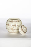 Large Bamboo Round Jar